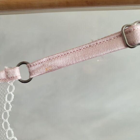 Victoria Secret Signature Monigram Print Nightie Gown Mini Dress Size L Babydoll - Picture 8 of 10